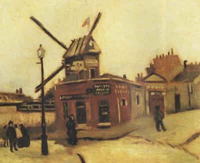 Vincent Van Gogh Le Moulin de la Galette (nn04) Germany oil painting art